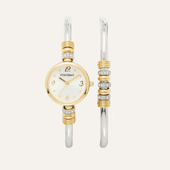Montre Coffret Femme Fontenay Jeanne en acier argenté Montres FONTENAY