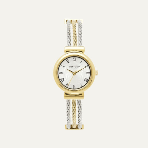 Montre Feme fontenay Michelle FPA01103 en acier bicolore Montres FONTENAY