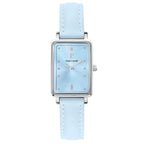 Montre Femme Ariane 049D666 en Acier Argenté avec Cadran Bleu et Bracelet Cuir Femme PIERRE LANNIER