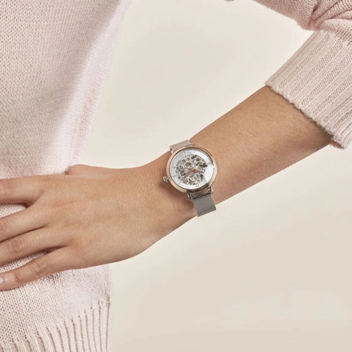 Montre Femme Automatique Pierre Lannier 312B628 en Acier Milanais PIERRE LANNIER