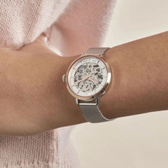 Montre Femme Automatique Pierre Lannier 312B628 en Acier Milanais PIERRE LANNIER