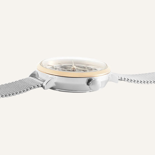 Montre Femme Automatique Pierre Lannier 312B628 en Acier Milanais PIERRE LANNIER