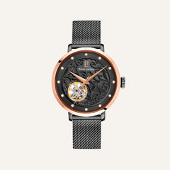 Montre Femme EOLIA 310F988 Bracelet Milanais Noir Femme PIERRE LANNIER