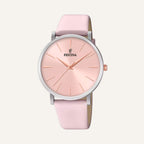 Montre Femme FESTINA F20371/2 en Cuir Blanc Montres FESTINA