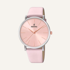 Montre Femme FESTINA F20371/2 en Cuir Blanc Montres FESTINA