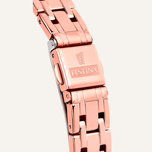 Montre Femme FESTINA F20384/1 Acier rosé en Acier inoxydable Femme Festina