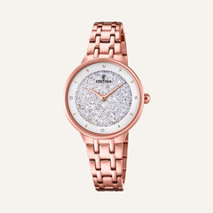 Montre Femme FESTINA F20384/1 Acier rosé en Acier inoxydable Femme Festina
