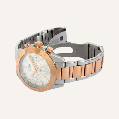 Montre Femme FESTINA F20398/1 Acier gris en Acier inoxydable FESTINA