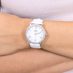 Montre Femme Festina F20412/1 en Cuir blanc Montre Femmes FESTINA