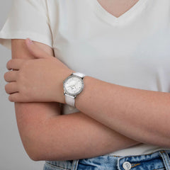 Montre Femme Festina F20412/1 en Cuir blanc Montre Femmes FESTINA