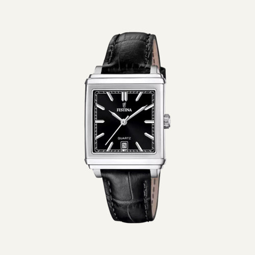 Montre Femme FESTINA On The Square F20682/6 en Cuir Montres FESTINA