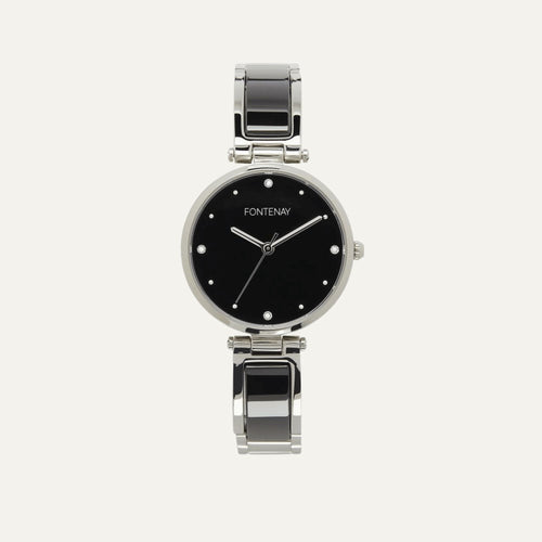 Montre Femme Fontenay Caroline en acier argentée Montres FONTENAY