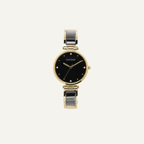 Montre Femme Fontenay Caroline FPA00802 en Acier Bicolore Montres FONTENAY