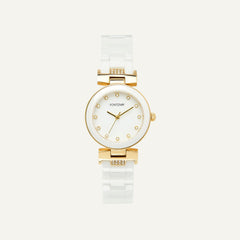 Montre Femme Fontenay Eleanor en Acier Blanc Montres FONTENAY
