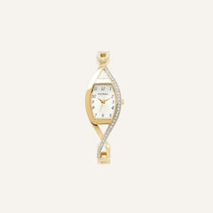 Montre Femme Fontenay FPB00202 Elisa Acier Jaune Montres FONTENAY