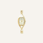 Montre Femme Fontenay FPB00203 Acier Jaune Montres FONTENAY