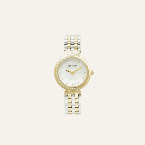 Montre Femme Fontenay Lucie FPA00202 en Acier Bicolore Montres FONTENAY