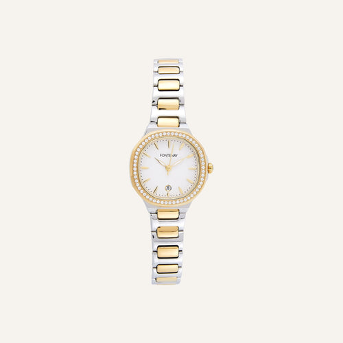 Montre Femme Fontenay Victoire FPA01702 en Acier Bicolore Montres FONTENAY