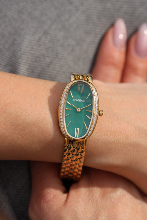 Montre Femme FPB00604 Fontenay Leonie en Acier Doré Montre Femmes FONTENAY