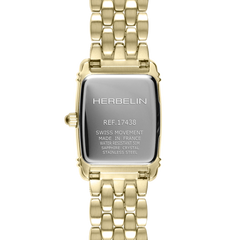 Montre Femme Herbelin Art Déco 17438BP1N08 en PVD Or Jaune Femme Michel Herbelin