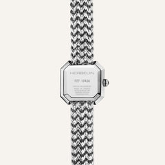 Montre Femme Herbelin Octogône 17436B49 en Acier et Nacre Noire Femme Michel Herbelin