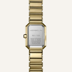 Montre Femme Herbelin Octogône 17556BP1N19 en PVD Or Jaune et Nacre Blanche Femme Michel Herbelin