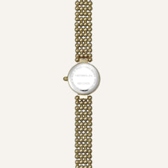 Montre Femme Herbelin Perles 17433BP1N89 en PVD Or Jaune avec Cadran Nacre et Diamants Femme Michel Herbelin