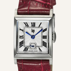 Montre Femme LIP Churchill C18 671624 en Cuir Rouge Montre Femmes LIP