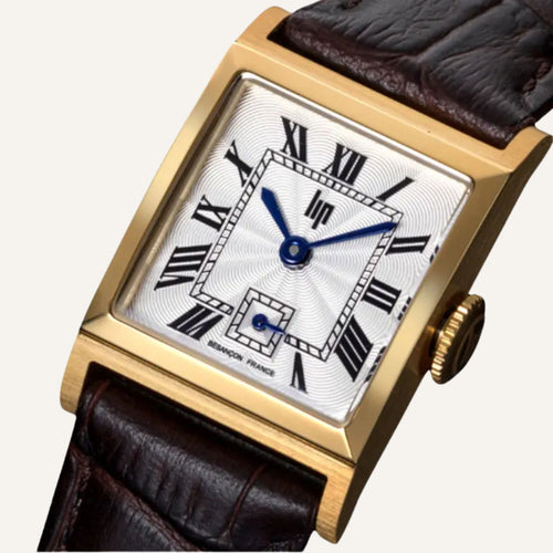 Montre Femme LIP Churchill C18 671625 en Cuir Marron Montre Femmes LIP