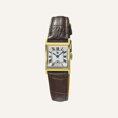 Montre Femme LIP Churchill C18 671625 en Cuir Marron Montre Femmes LIP
