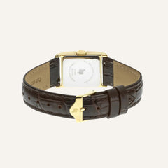 Montre Femme LIP Churchill C18 671625 en Cuir Marron Montre Femmes LIP