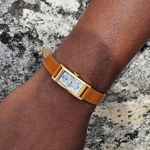 Montre Femme LIP Churchill T13 Baguette 671205 en Cuir Femme LIP