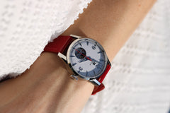 Montre Femme LIP Himalaya 33 MM Cœur Battant 671685 Automatic en Cuir Montre Femmes LIP