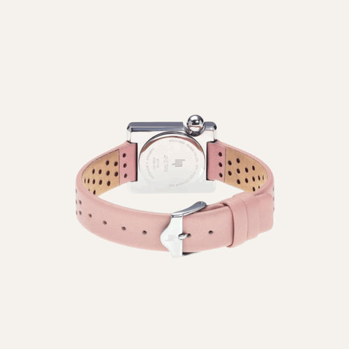 Montre Femme LIP Mach 2000 Mini Square 671182 en Cuir LIP