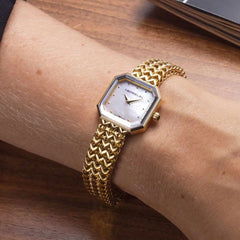 Montre Femme Michel Herbelin 17436BP19 OCTOGÔNE – QUARTZ – DORÉ & NACRE Femme Michel Herbelin