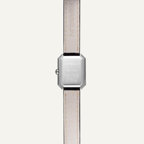 Montre Femme Michel Herbelin 17446AP19 OCTOGÔNE – QUARTZ – NACRE & CUIR NOIR Femme Michel Herbelin