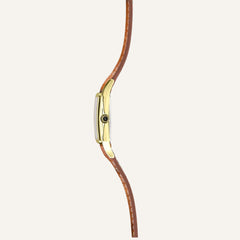 Montre Femme Michel Herbelin 17457P01GD Luna en Cuir Camel Femme Michel Herbelin