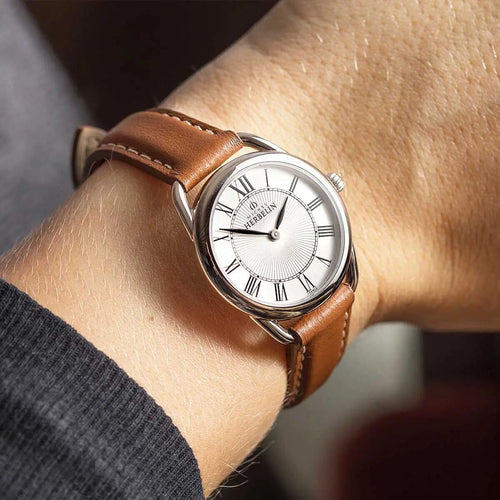 Montre Femme Michel Herbelin 17497AP08GD Equinoxe en cuir Femme Michel Herbelin