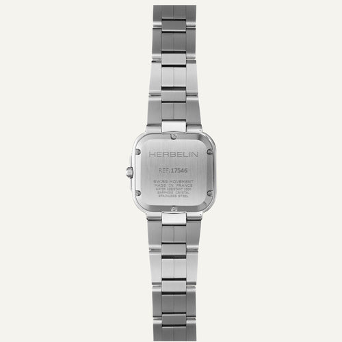 Montre femme Michel Herbelin Cap Camart SQUARE DAME – BLEU ARCTIQUE 17546B25 Montres Michel Herbelin