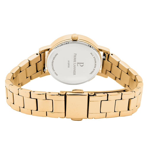 Montre Femme Multiples 012P552 en Acier Doré avec Cadran Rose Femme PIERRE LANNIER
