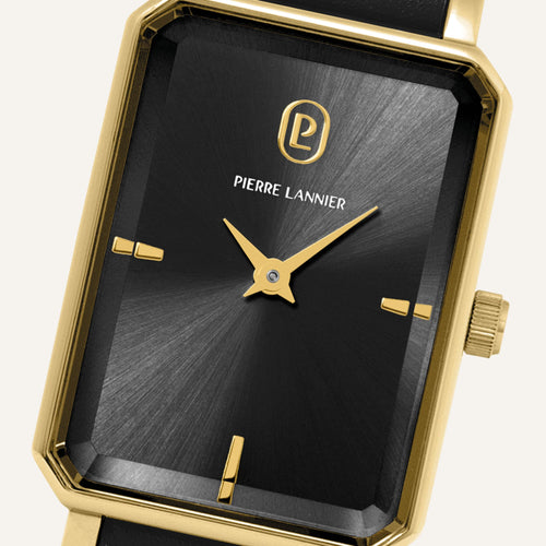 Montre Femme Pierre Lannier Ariane 006L533 en Cuir Noir Montres femme PIERRE LANNIER