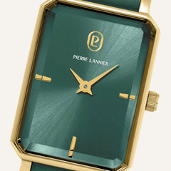 Montre Femme Pierre Lannier Ariane 006L577 en Cuir Vert Montres femme PIERRE LANNIER