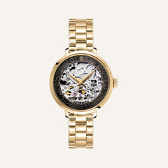 Montre Femme PIERRE LANNIER Automatic 142G532 en Acier Doré Montre Femmes PIERRE LANNIER