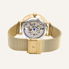 Montre Femme Pierre Lannier Automatique 309D538 Squelette Acier Doré Homme PIERRE LANNIER
