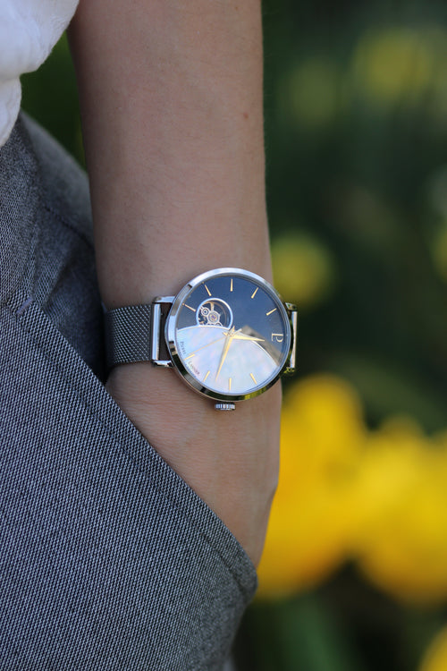 Montre Femme Pierre Lannier Celeste 301D681 Automatique Acier Femme PIERRE LANNIER