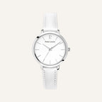 Montre Femme PIERRE LANNIER Chouquette 034N600 en Cuir Blanc Montre Femmes PIERRE LANNIER