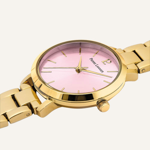 Montre Femme PIERRE LANNIER Chouquette 079M552 en Acier Doré Montre Femmes PIERRE LANNIER