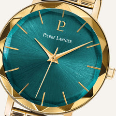 Montre Femme PIERRE LANNIER Multiples 012P562 Acier Doré Montre Femmes PIERRE LANNIER