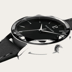 Montre Femme PIERRE LANNIER Multiples en Cuir Noir PIERRE LANNIER