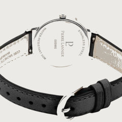 Montre Femme PIERRE LANNIER Multiples en Cuir Noir PIERRE LANNIER